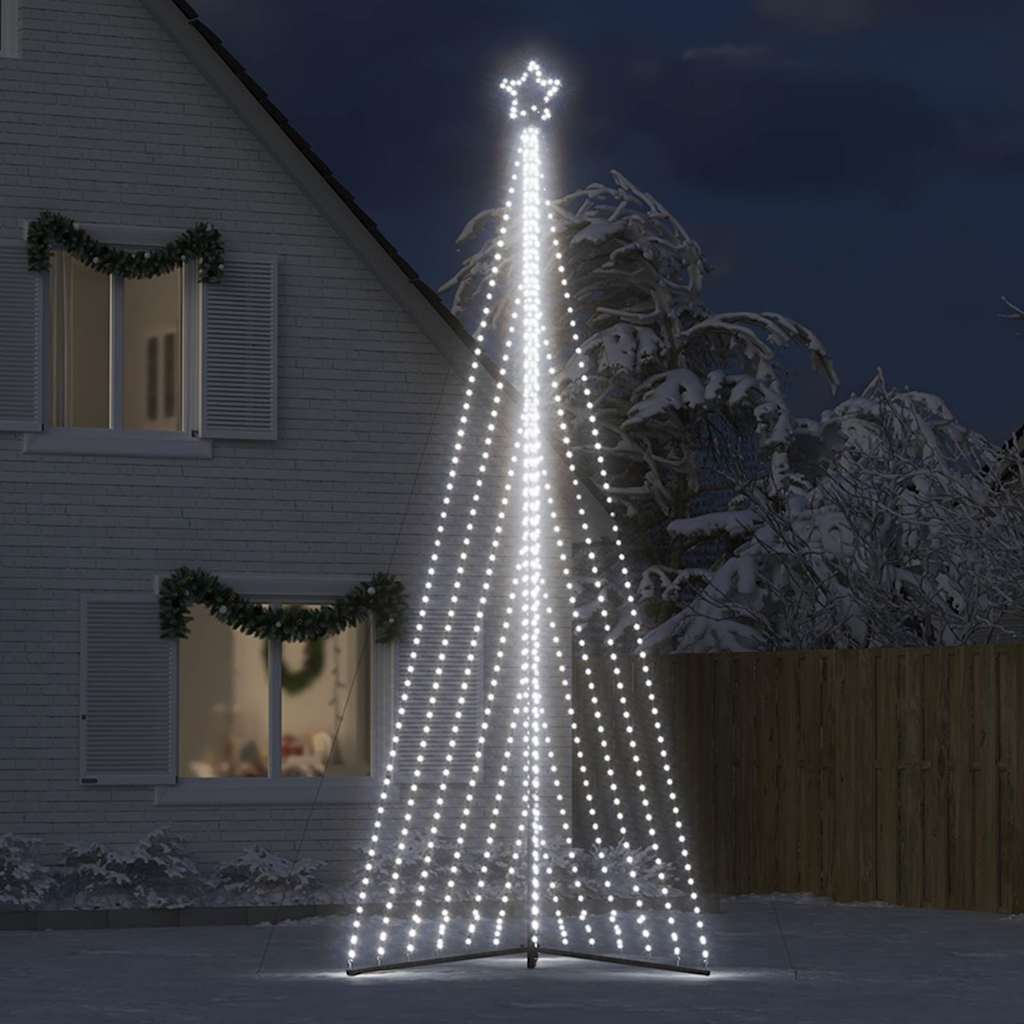 Kerstboomverlichting 789 koudwitte LED's 476 cm