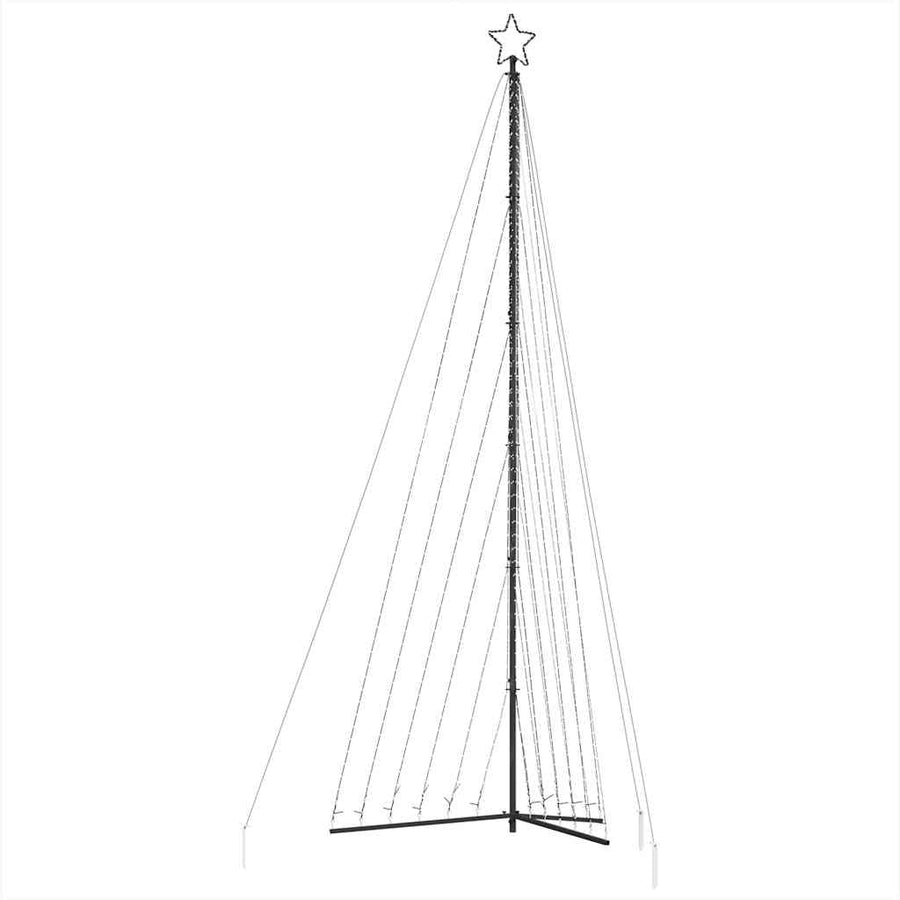 Kerstboomverlichting 789 koudwitte LED's 476 cm