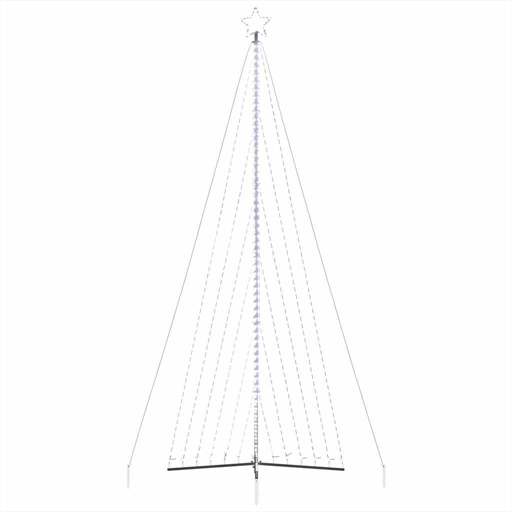 Kerstboomverlichting 789 koudwitte LED's 476 cm