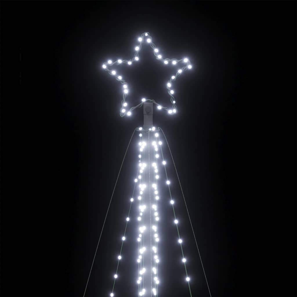 Kerstboomverlichting 789 koudwitte LED's 476 cm