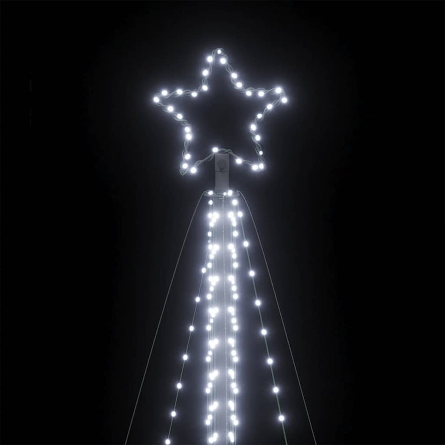 Kerstboomverlichting 789 koudwitte LED's 476 cm