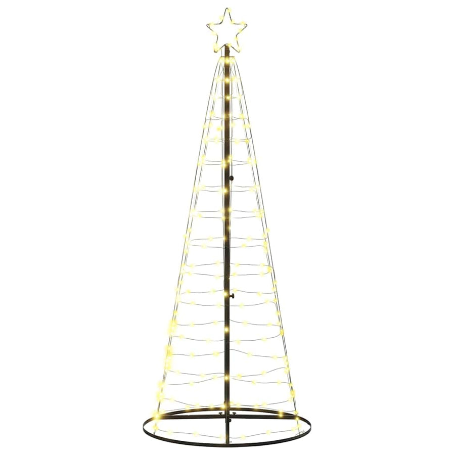 LED-kerstboom 200 LEDs warm wit 180 cm
