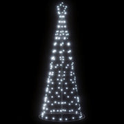 LED Kerstboom Ekenas 180 cm staal koudwit