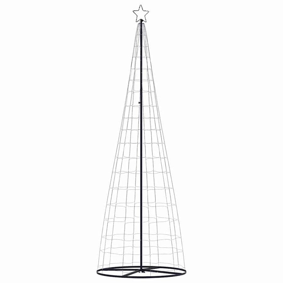LED-kerstboom 550 LEDs koud wit 300 cm