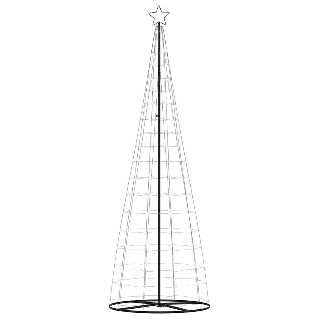 LED-kerstboom 550 LEDs koud wit 300 cm