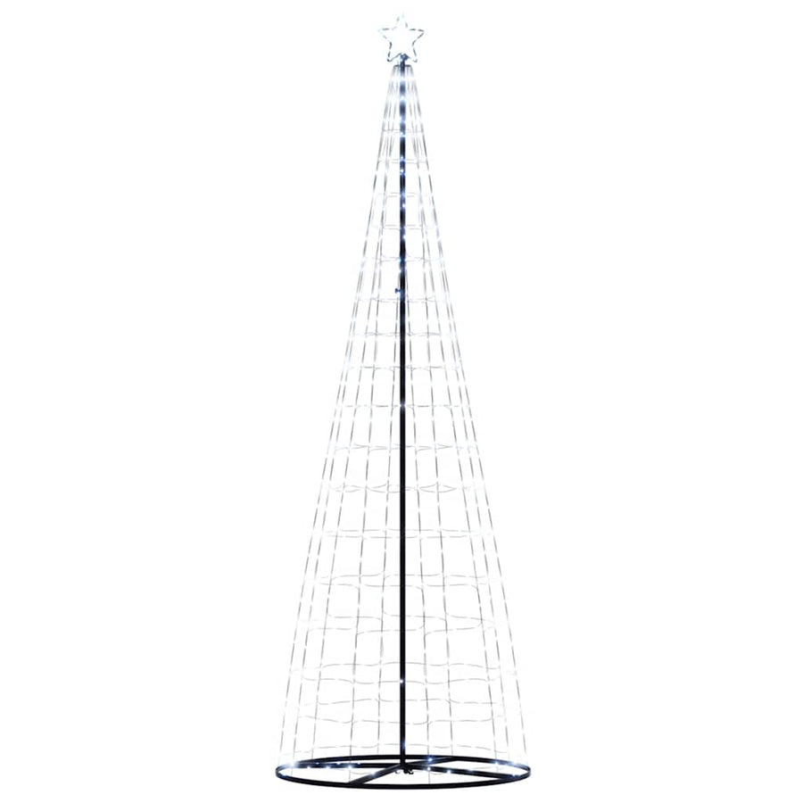 LED-kerstboom 550 LEDs koud wit 300 cm