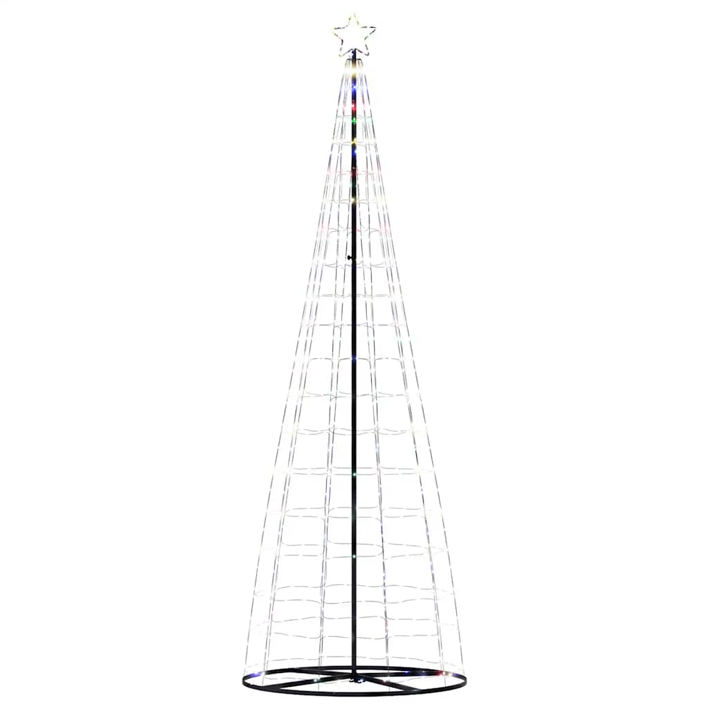 LED Kerstboom EKENAS Meerkleurig Staal Meerkleurig