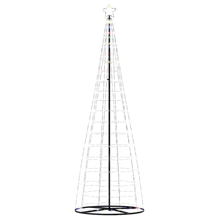 LED Kerstboom EKENAS Meerkleurig Staal Meerkleurig