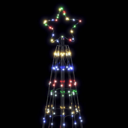 LED Kerstboom EKENAS Meerkleurig Staal Meerkleurig