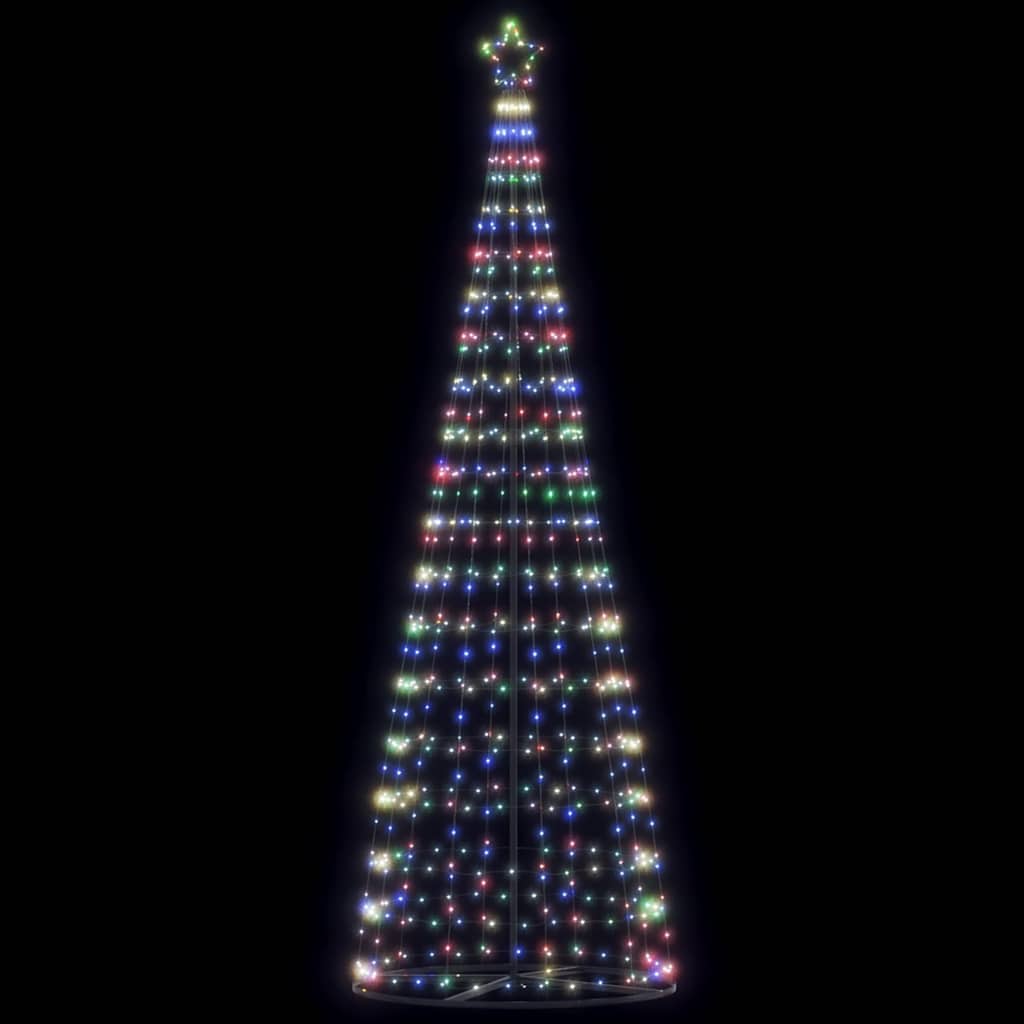 LED Kerstboom EKENAS Meerkleurig Staal Meerkleurig