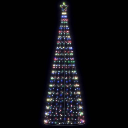 LED Kerstboom EKENAS Meerkleurig Staal Meerkleurig