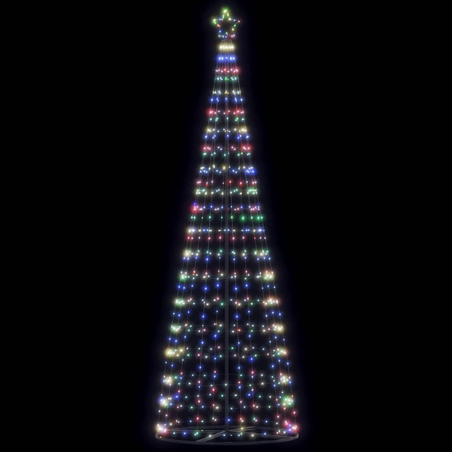LED Kerstboom EKENAS Meerkleurig Staal Meerkleurig