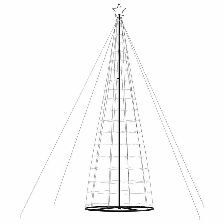 Lichtkegel 1534 blauwe LED's 503 cm