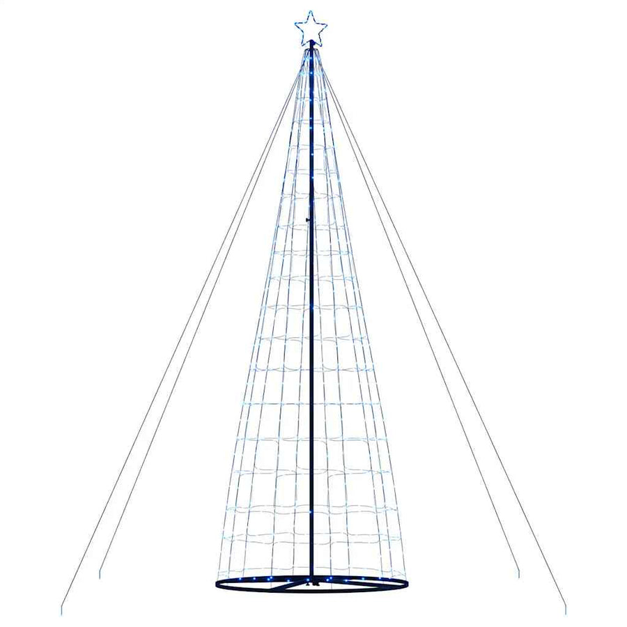 Lichtkegel 1534 blauwe LED's 503 cm