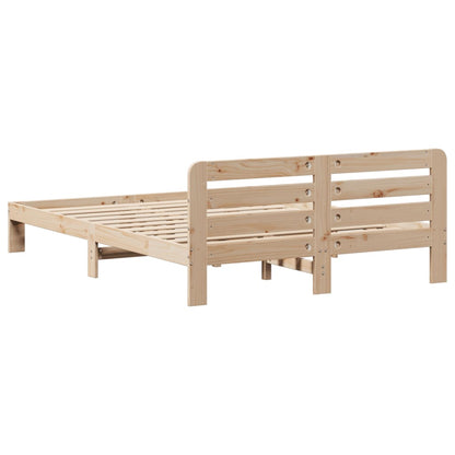 Bedframe zonder matras massief grenenhout 120x200 cm