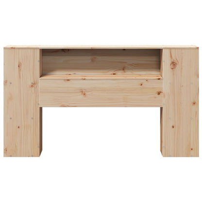 Hoofdbord met opbergruimte 150 cm massief grenenhout