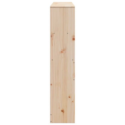 Hoofdbord met opbergruimte 140 cm massief grenenhout