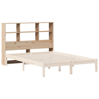 Hoofdbord met opbergruimte 140 cm massief grenenhout