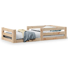 Bedframe zonder matras massief grenenhout 80x200 cm