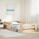 Bedframe zonder matras massief grenenhout 100x200 cm