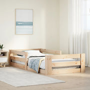 Bedframe massief grenenhout 75x190 cm