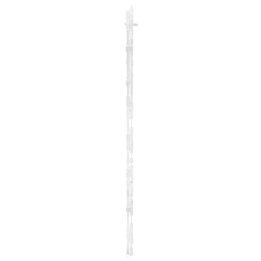 Kerstverlichting silhouet van de kerstman2 st 35 LEDs warm wit