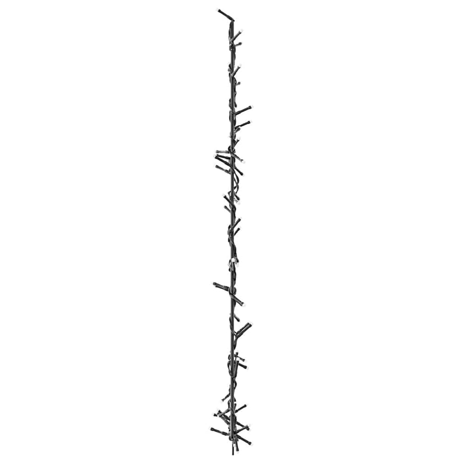 Kerstverlichting kerstboom silhouet 80 LEDs warm wit