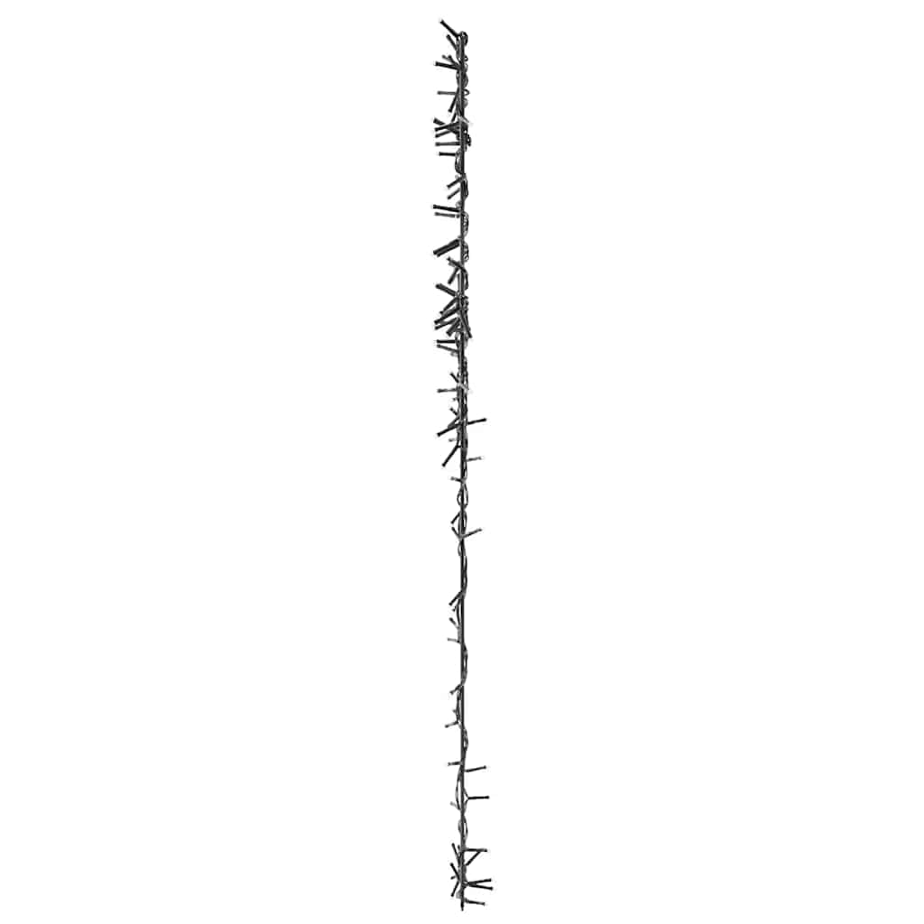 Kerstverlichting vallende ster silhouet 115 LEDs warm wit