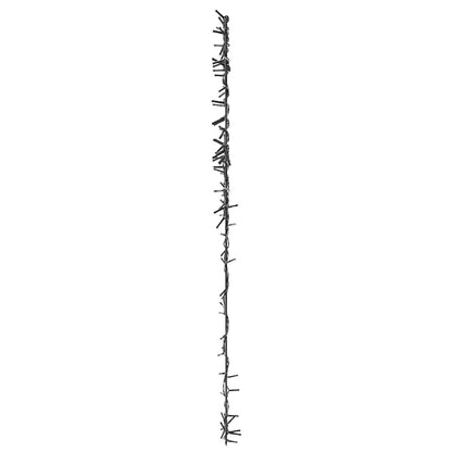 Kerstverlichting vallende ster silhouet 115 LEDs warm wit