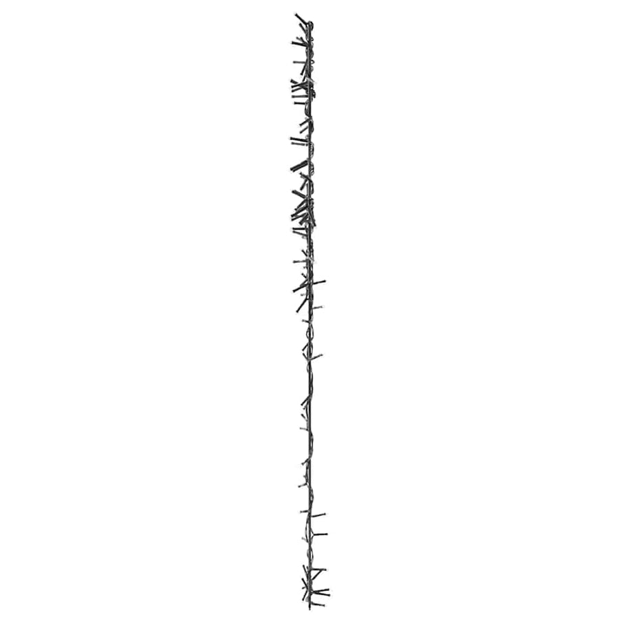 Kerstverlichting vallende ster silhouet 115 LEDs warm wit
