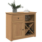 Dresser with drawer Panama 93x40x80 cm solid pine wood