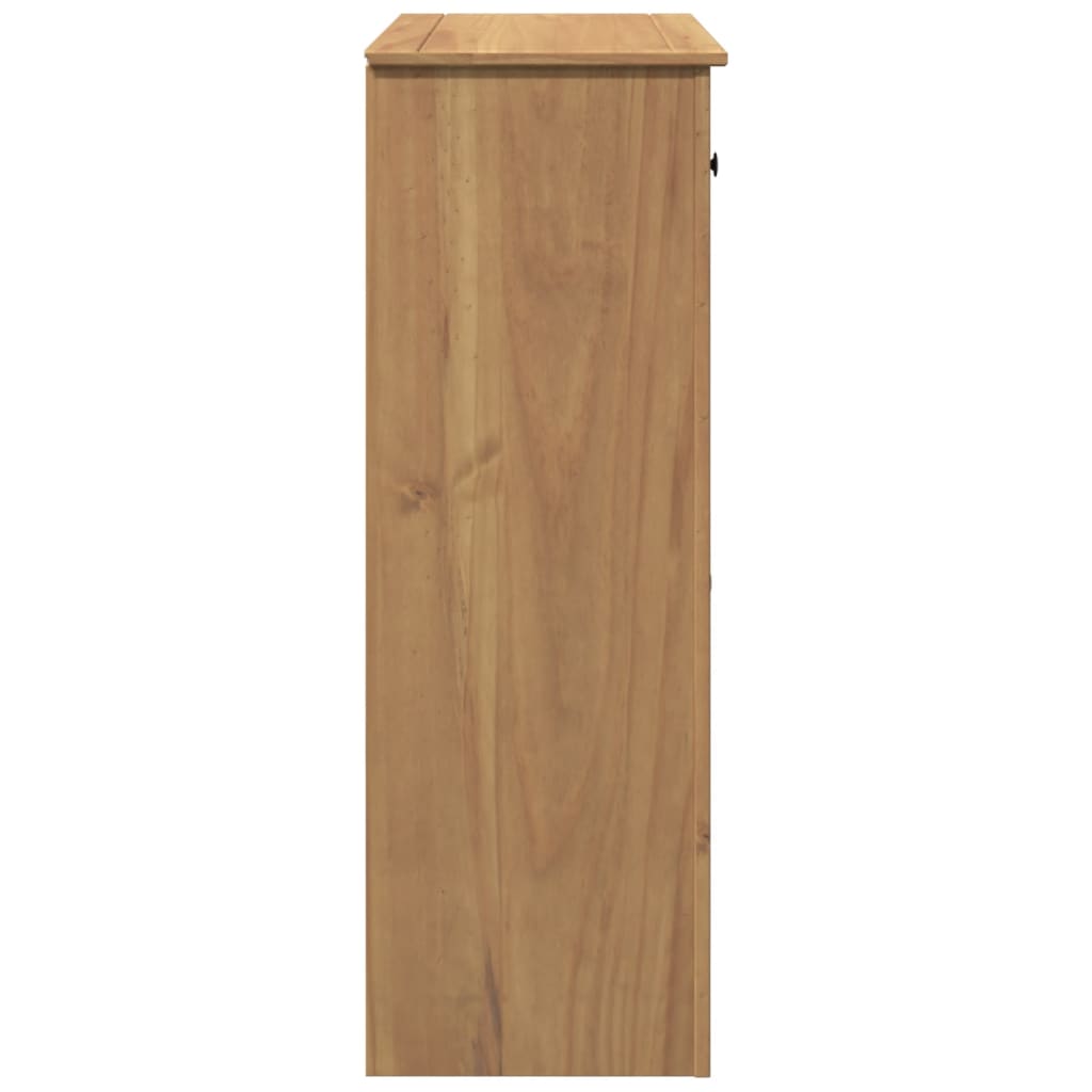 Schoenenkast Panama 80x40x114 cm massief grenenhout