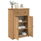 Shoe Cabinet Panama 80x40x114 cm solid pine