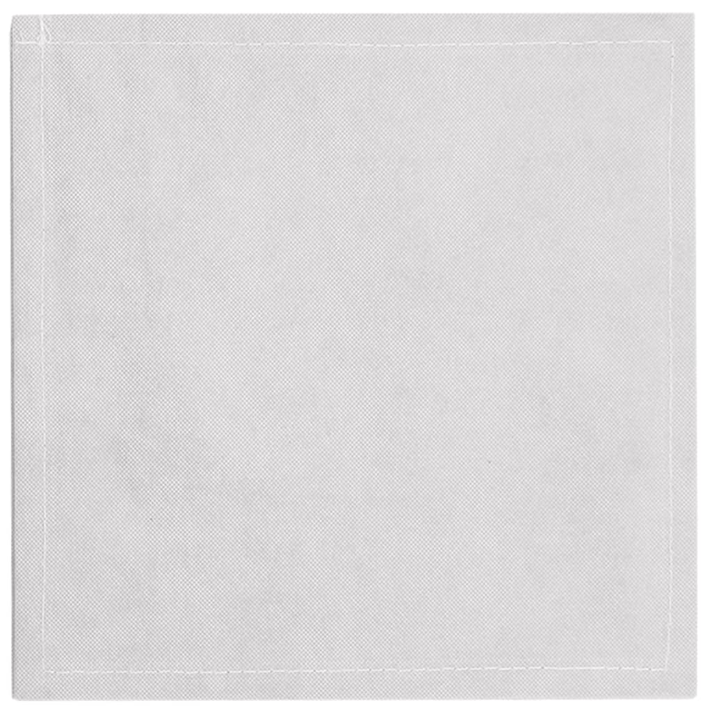 Opbergboxen 10 st inklapbaar 32x32x32 cm ongeweven stof bruin