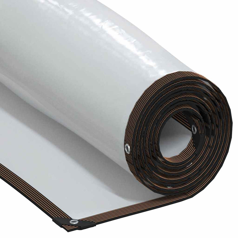 Plantenafdekking met zeilringen 1x5 m polyethyleen