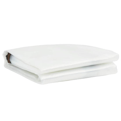 Plantenafdekking met zeilringen 1x5 m polyethyleen