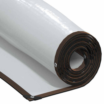 Plantenafdekking met zeilringen 2x8 m polyethyleen