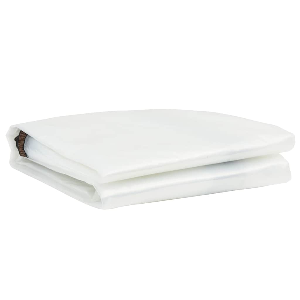 Plantenafdekking met zeilringen 2x8 m polyethyleen
