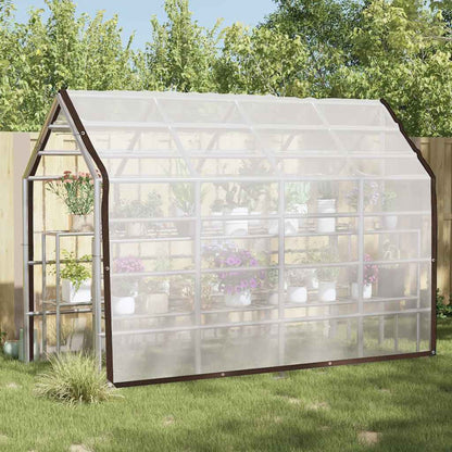 Plantenafdekking met zeilringen 3x6 m polyethyleen