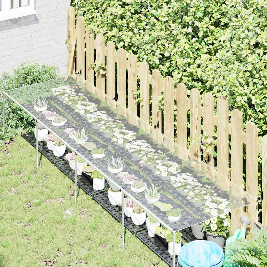 Plantenafdekking Met Zeilringen Pvc 1 x 5 m