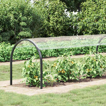 Plantenafdekking met zeilringen 1x6 m PVC
