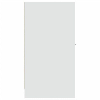 Apothekerskast 30x41x77,5 cm bewerkt hout wit