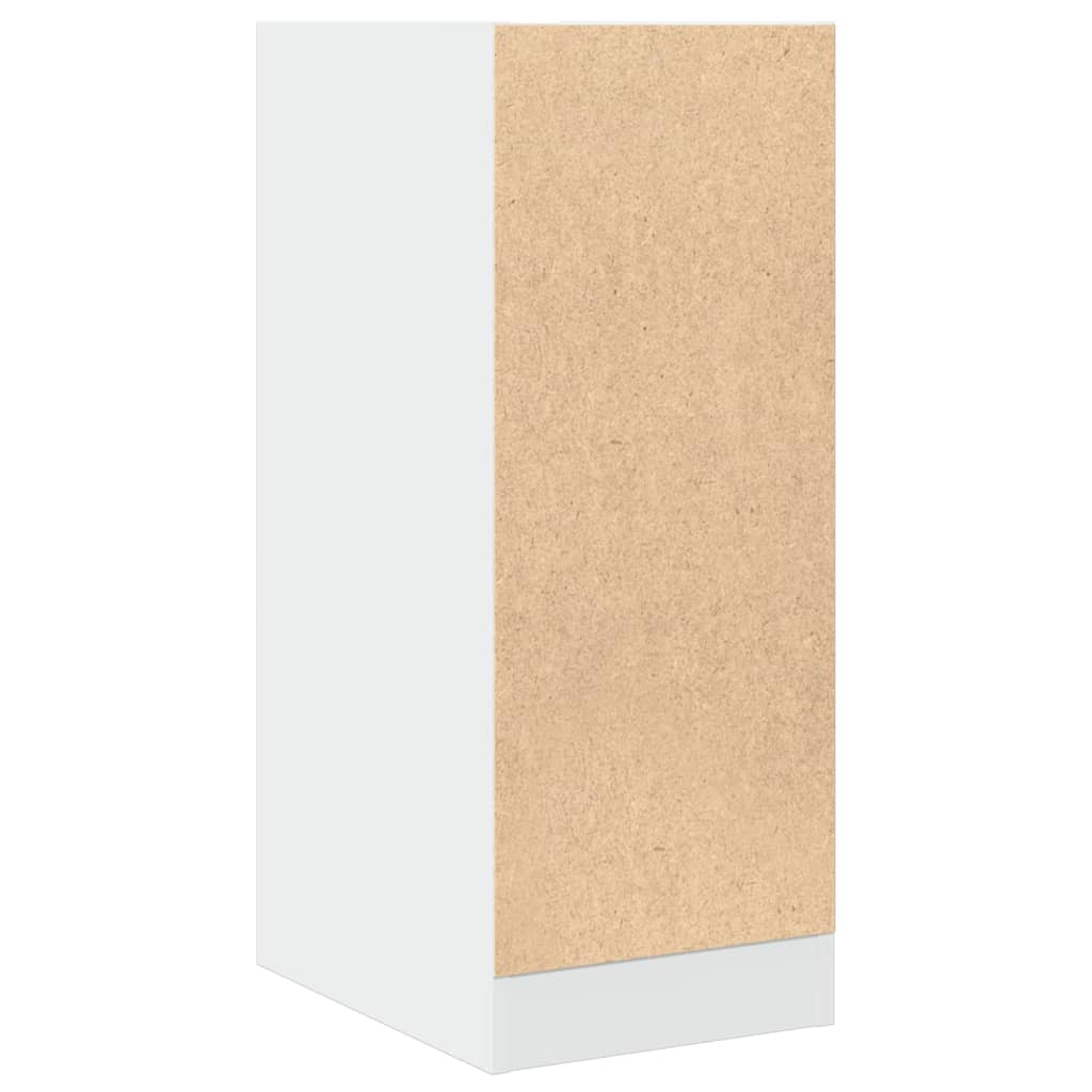 Apothekerskast 30x41x77,5 cm bewerkt hout wit