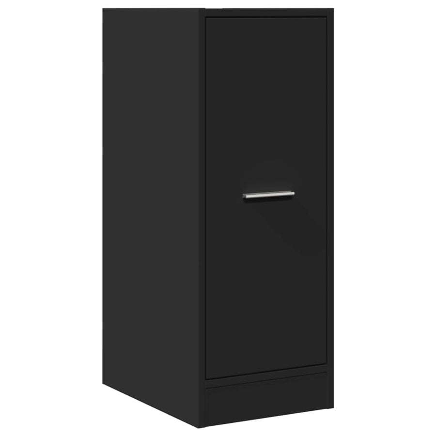 Apothekerskast 30x41x77,5 cm bewerkt hout zwart