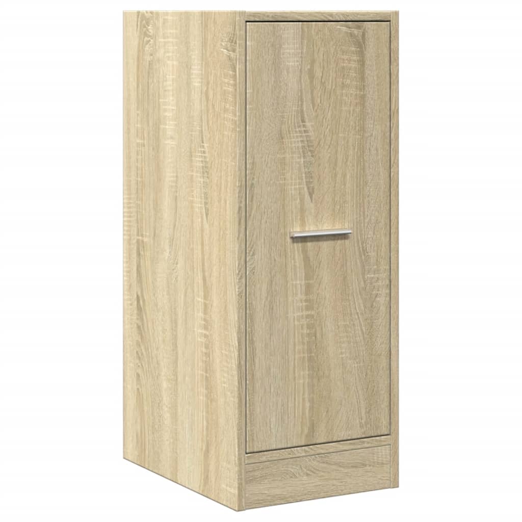 Apothekerskast 30x41x77,5 cm bewerkt hout sonoma eikenkleurig