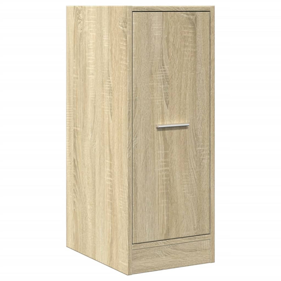 Apothekerskast 30x41x77,5 cm bewerkt hout sonoma eikenkleurig