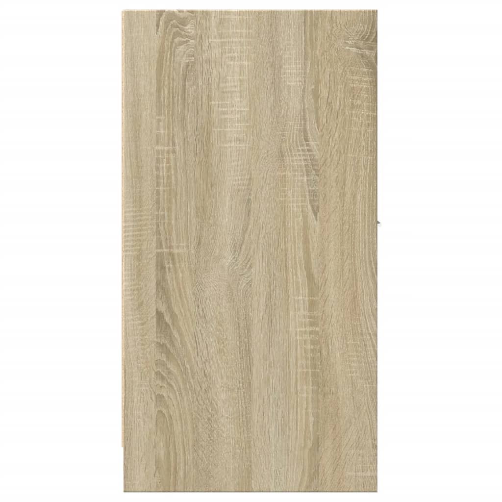 Apothekerskast 30x41x77,5 cm bewerkt hout sonoma eikenkleurig