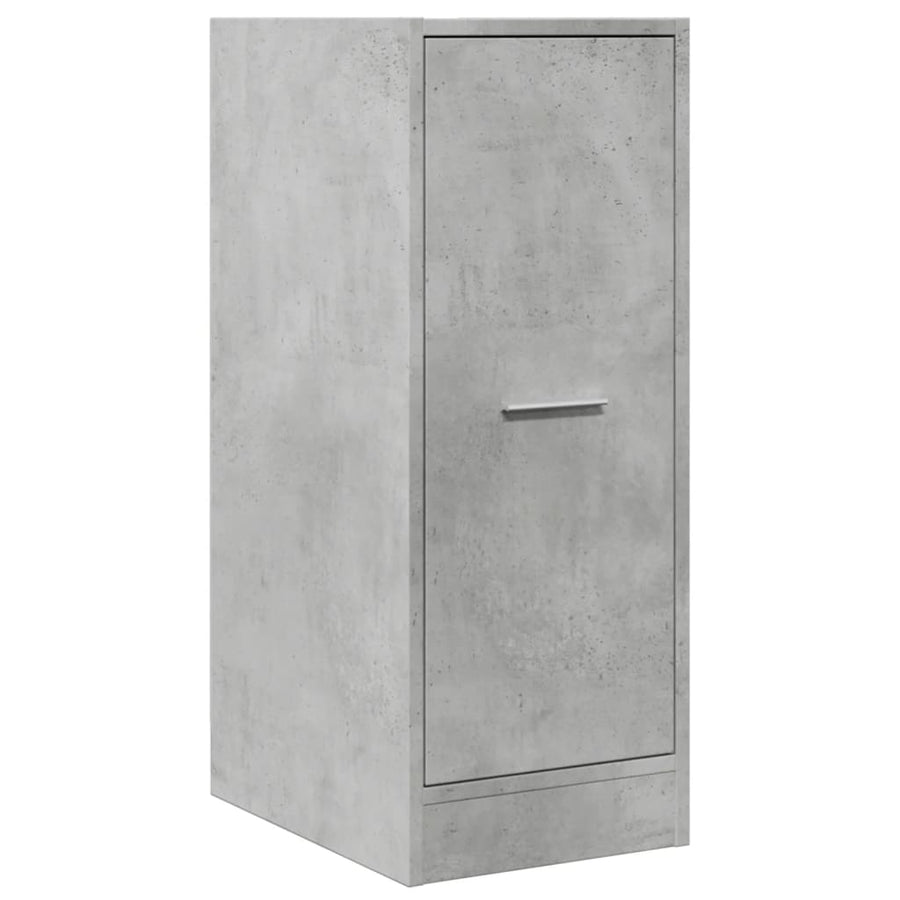 Apothekerskast 30x41x77,5 cm bewerkt hout betongrijs