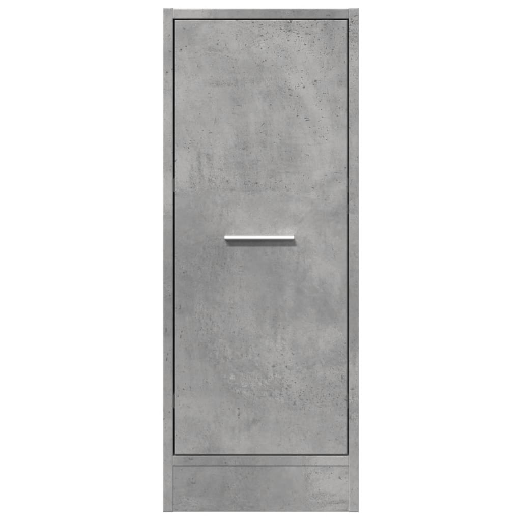 Apothekerskast 30x41x77,5 cm bewerkt hout betongrijs