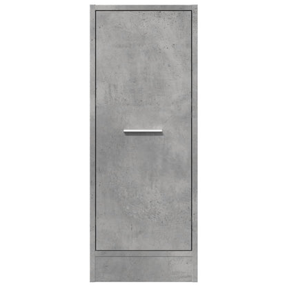Apothekerskast 30x41x77,5 cm bewerkt hout betongrijs